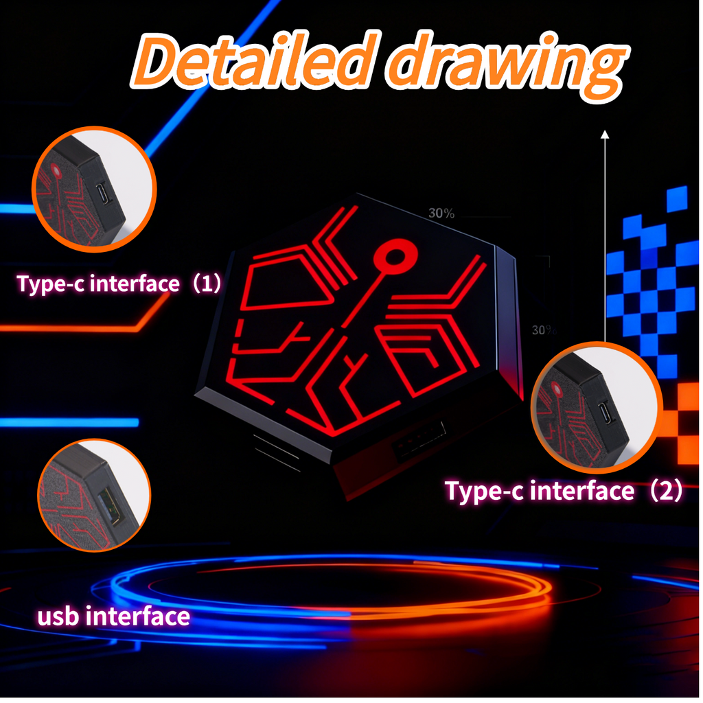 RainbowHand Physical Recoil Control Assistant – 8000Hz Mouse Input, No Scripts, Pure Hardware